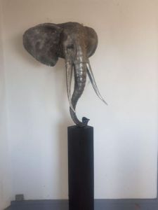 Voir le détail de cette oeuvre: Buste elephant
